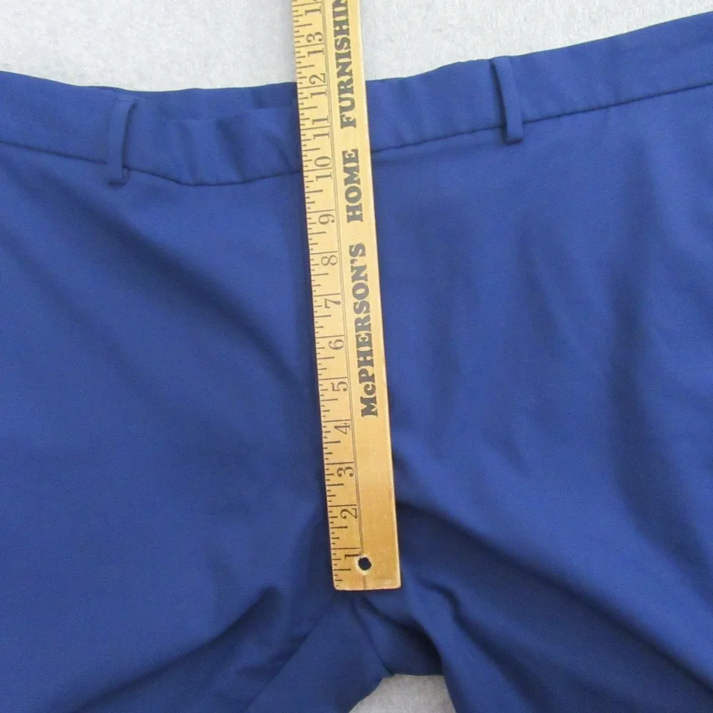 Hart Schaffner‎ Marx Mens Golf Shorts 42 x 9 Blue Performance Flat Front